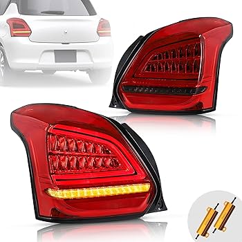 スズキ　スイフト　LEDテールランプ 2個セット レッド スイフトスポーツ ZC33S 対応 LED テールランプ ユニット レッド